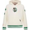 Pro Standard NBA boys Big Boys Nba Retro Classics Fleece Pull Over Hoodie(Eggshell/ Kelly Green)