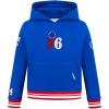 Pro Standard NBA boys Big Boys Nba Retro Classics Fleece Pull Over Hoodie(Royal Blue/Red)