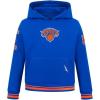 Pro Standard NBA boys Big Boys Nba Retro Classics Fleece Pull Over Hoodie(Royal/Orange/Royal)