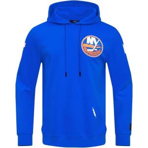 Pro Standard Mens NHL Classic Chenille Pull Over Hoodie(Royal Blue)