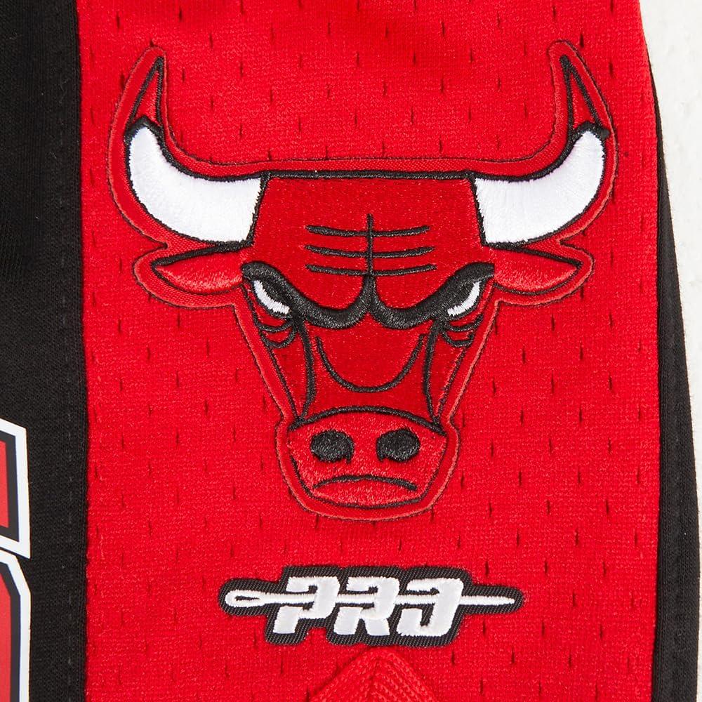 imageBig Boys NBA Classic Chenille Fleece Athletic ShortBlackRed