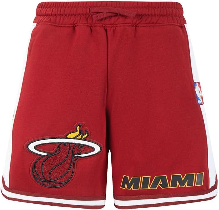 imageBig Boys NBA Classic Chenille Fleece Athletic ShortCardinal Red