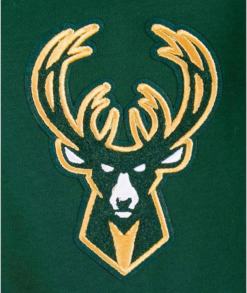 imageBig Boys NBA Classic Chenille Fleece Athletic ShortForest Green