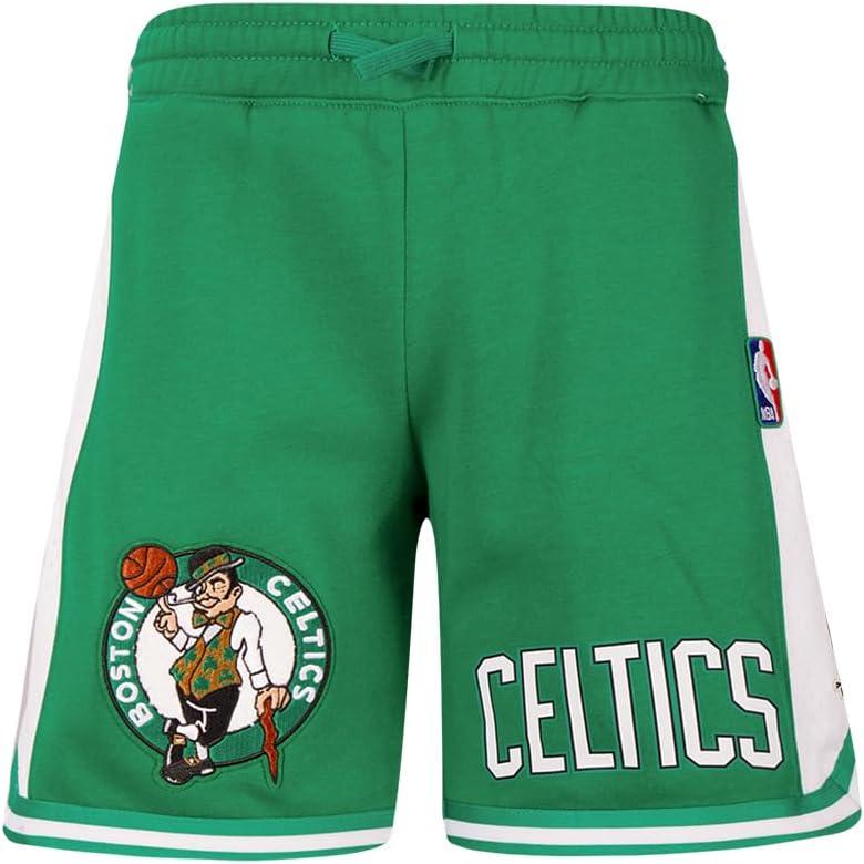 imageBig Boys NBA Classic Chenille Fleece Athletic ShortKelly Green