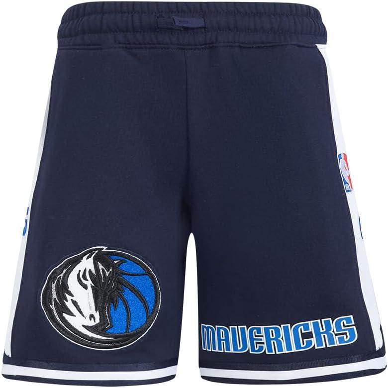 imageBig Boys NBA Classic Chenille Fleece Athletic ShortMidnight Navy