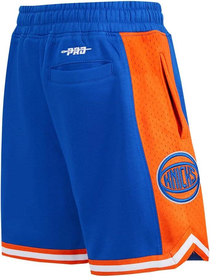imageBig Boys NBA Classic Chenille Fleece Athletic ShortRoyal BlueOrange