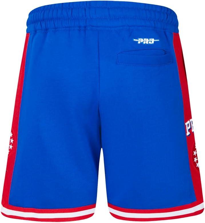 imageBig Boys NBA Classic Chenille Fleece Athletic ShortRoyal BlueRed