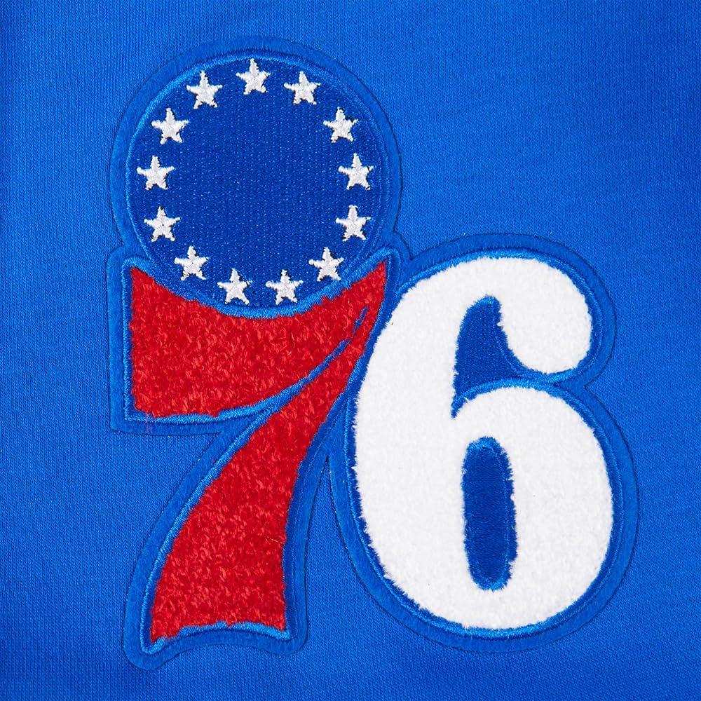 imageBig Boys NBA Classic Chenille Fleece Athletic ShortRoyal BlueRed