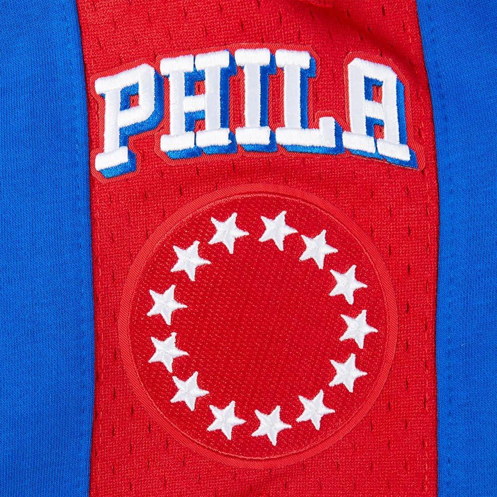 imageBig Boys NBA Classic Chenille Fleece Athletic ShortRoyal BlueRed