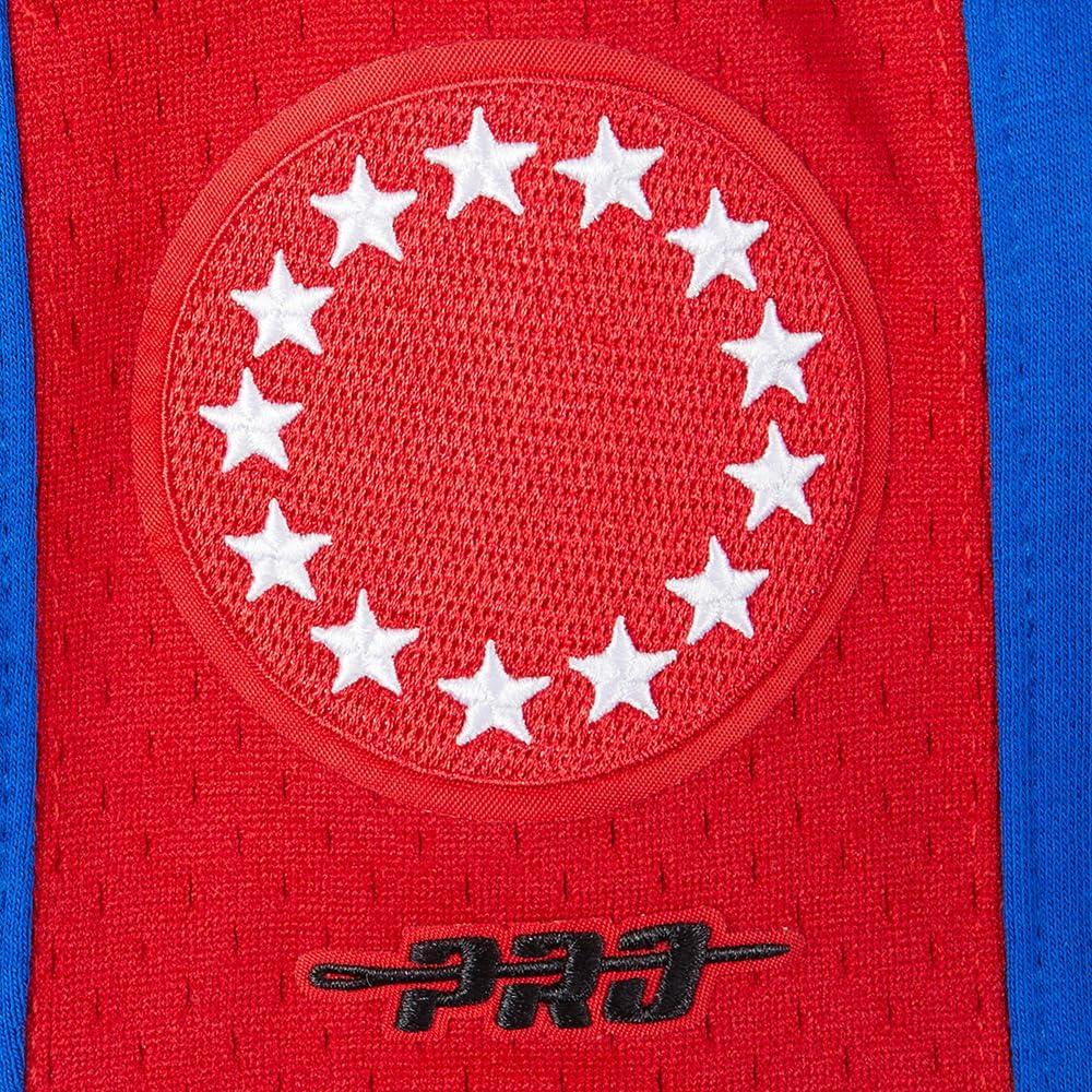 imageBig Boys NBA Classic Chenille Fleece Athletic ShortRoyal BlueRed