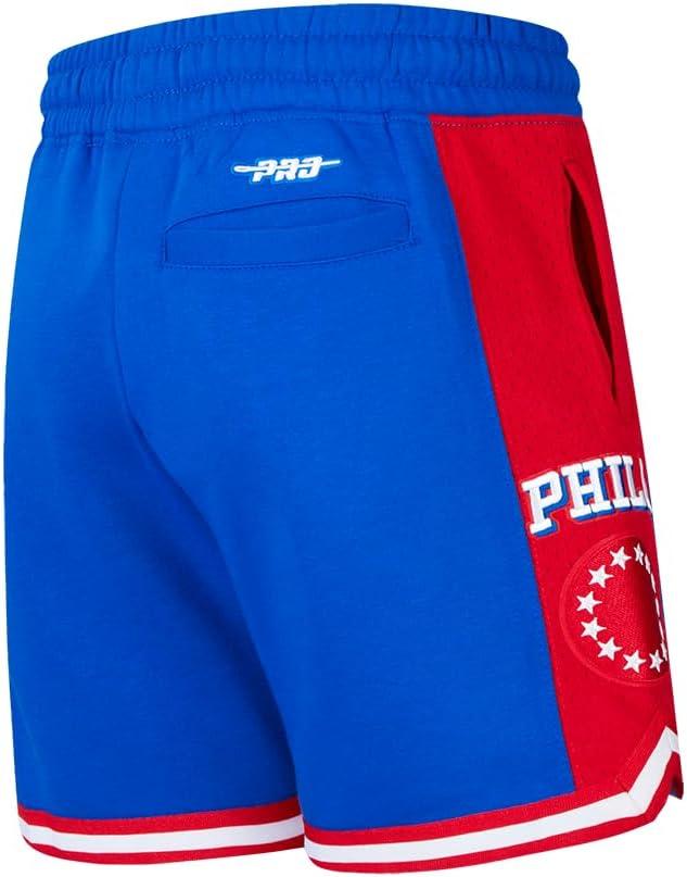 imageBig Boys NBA Classic Chenille Fleece Athletic ShortRoyal BlueRed