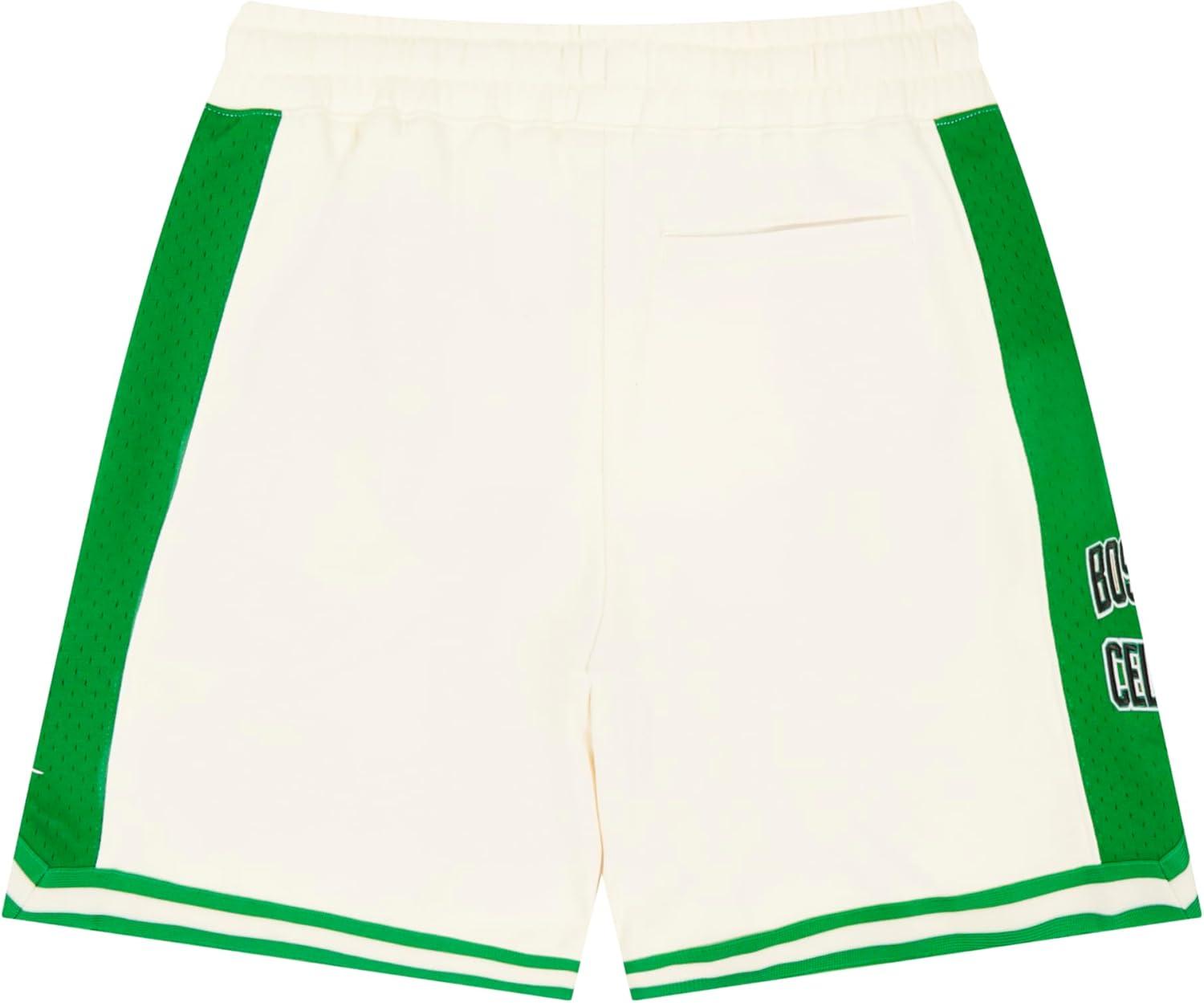 imageBig Boys NBA Retro Classics Fleece Athletic ShortEggshell Kelly Green