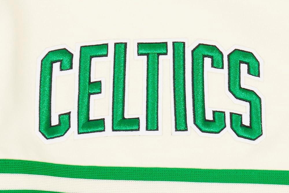 imageBig Boys NBA Retro Classics Fleece Athletic ShortEggshell Kelly Green