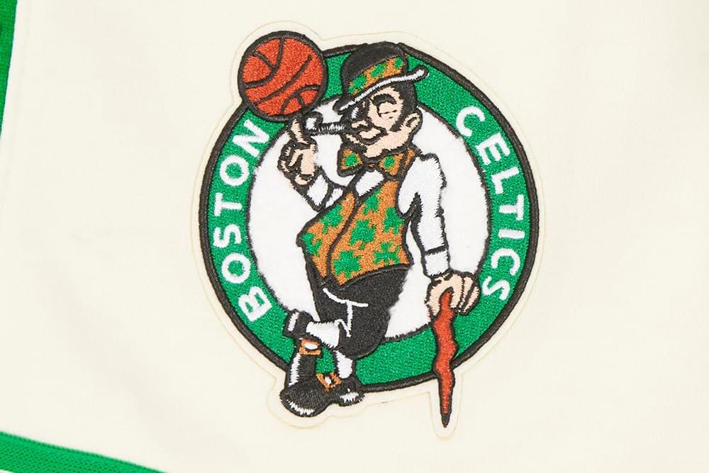 imageBig Boys NBA Retro Classics Fleece Athletic ShortEggshell Kelly Green