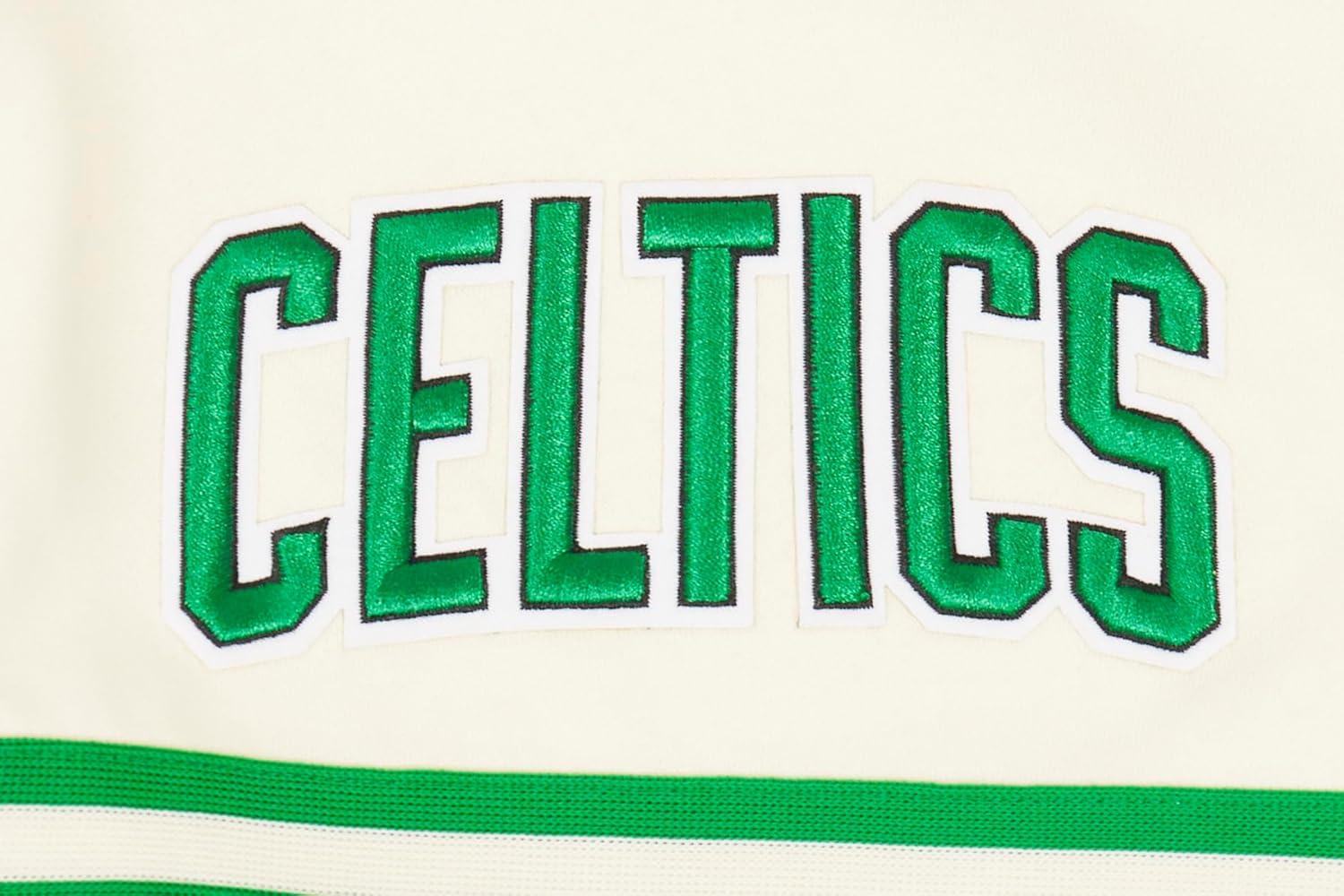 imageBig Boys NBA Retro Classics Fleece Athletic ShortEggshell Kelly Green