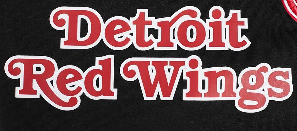 imageMens NHL Classic Chenille Athletic ShortBlackRed