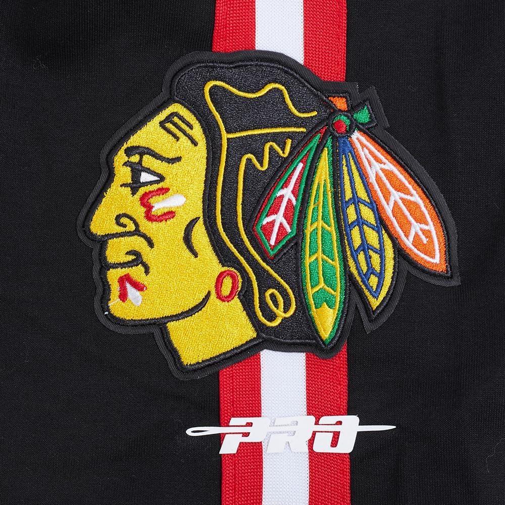 imageMens NHL Classic Chenille Athletic ShortBlackRed