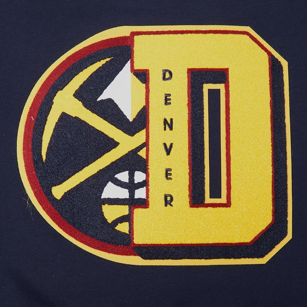 imagePRO STANDARD Womens NBA Mash Up Brushed Back French Terry Crewneck SweatshirtMidnight Navy