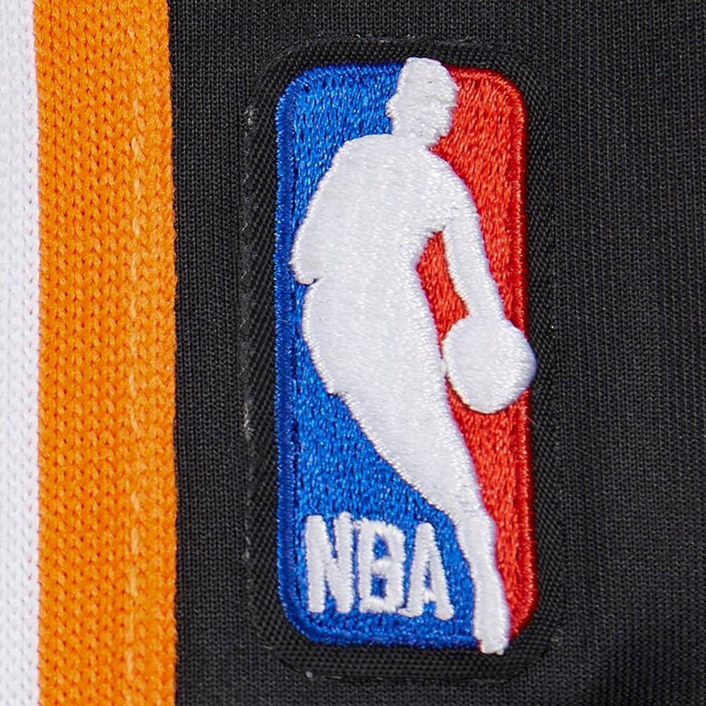 imagePro Standard Big Boys NBA Classic Chenille Tricot Track JacketBlackOrange