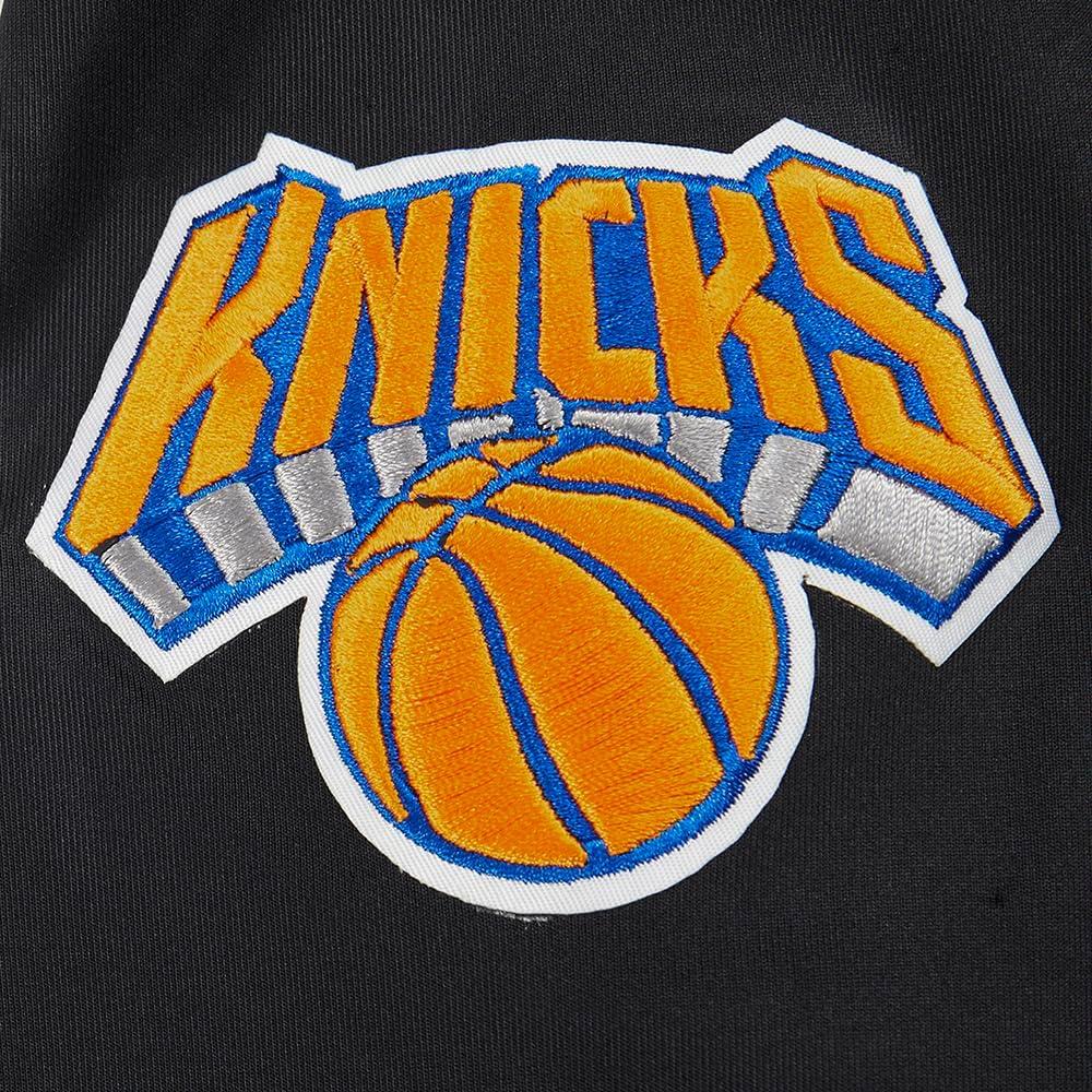 imagePro Standard Big Boys NBA Classic Chenille Tricot Track JacketBlackOrange