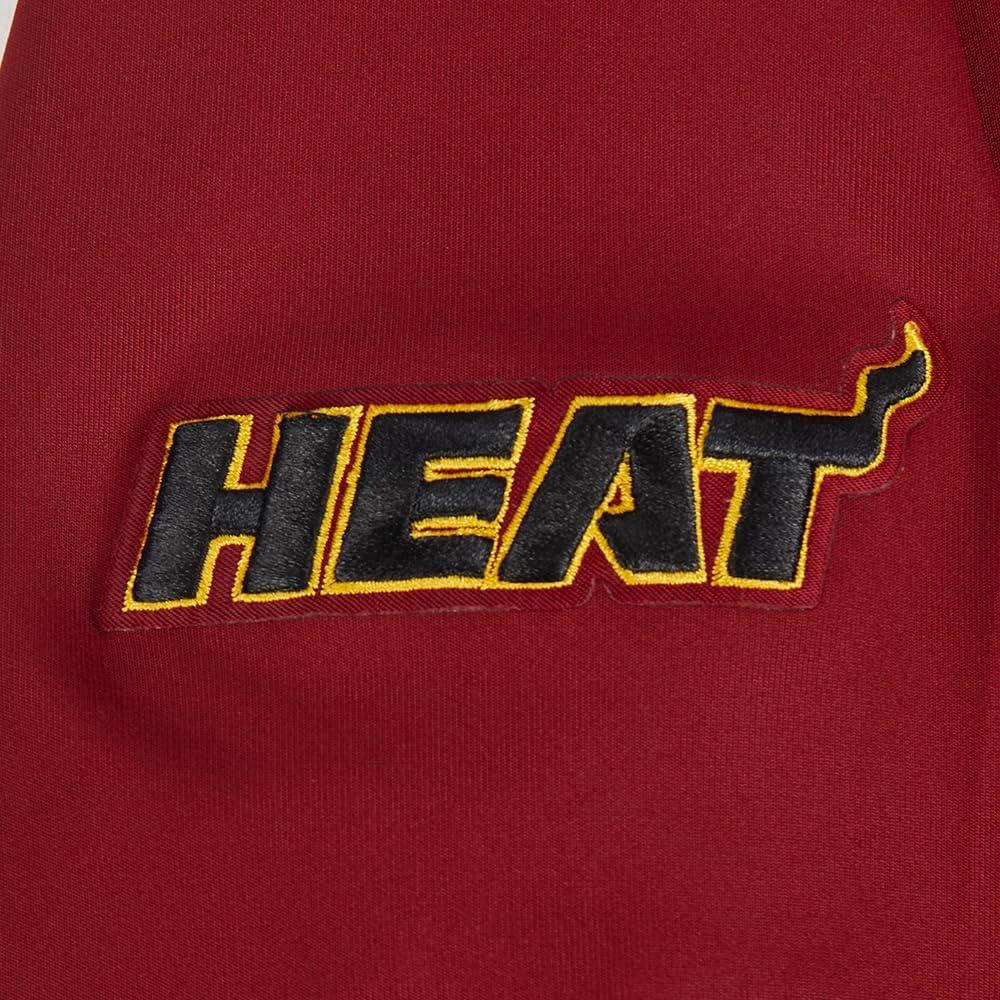 imagePro Standard Big Boys NBA Classic Chenille Tricot Track JacketCardinal RedBlack