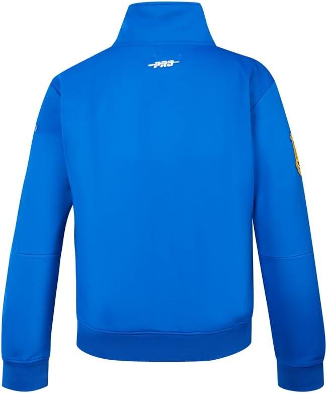 imagePro Standard Big Boys NBA Classic Chenille Tricot Track JacketRoyal Blue