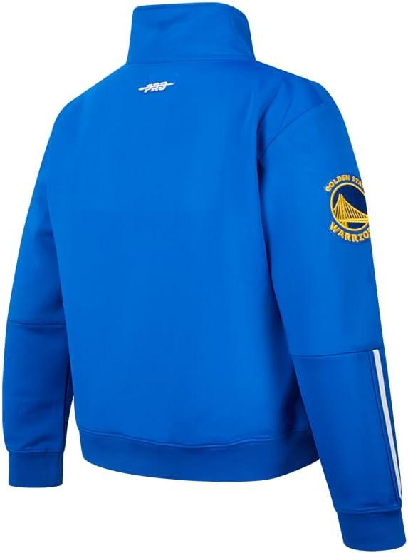 imagePro Standard Big Boys NBA Classic Chenille Tricot Track JacketRoyal Blue