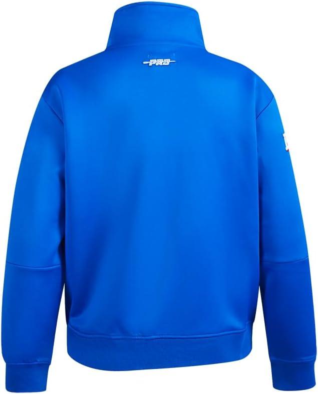 imagePro Standard Big Boys NBA Classic Chenille Tricot Track JacketRoyal BlueRed