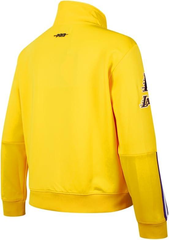 imagePro Standard Big Boys NBA Classic Chenille Tricot Track JacketYellowPurple