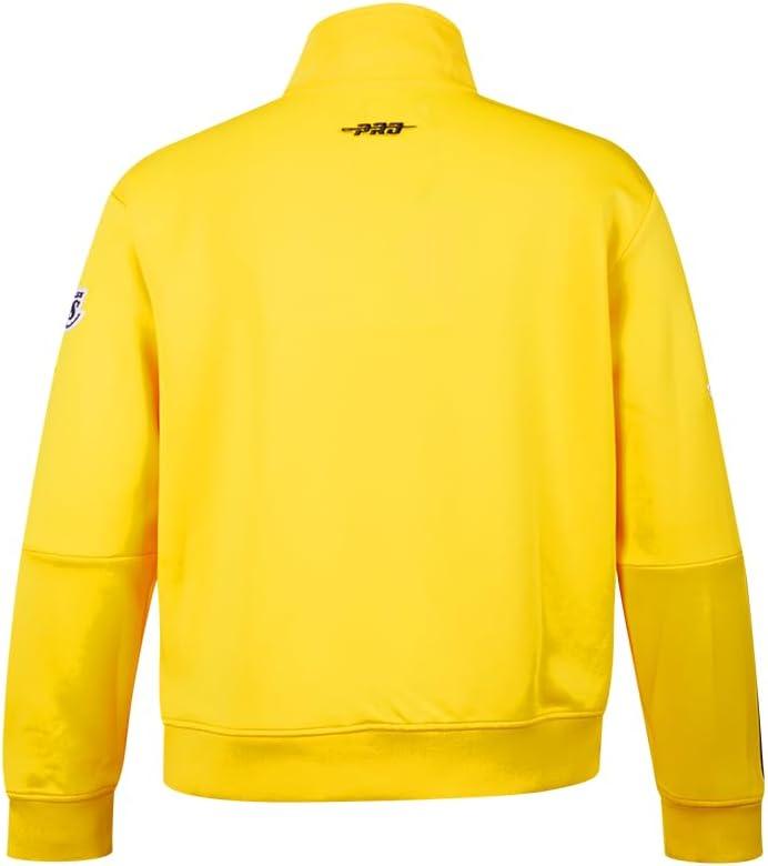 imagePro Standard Big Boys NBA Classic Chenille Tricot Track JacketYellowPurple