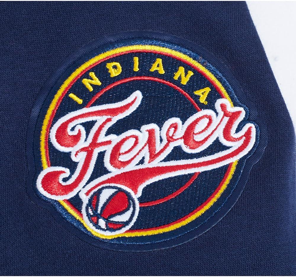 imagePro Standard Big Boys WNBA Indiana Fever Classic Player Name And Number Fleece Pull Over HoodieMidnight Navy