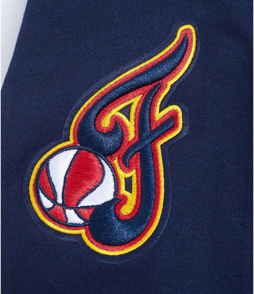 imagePro Standard Big Boys WNBA Indiana Fever Classic Player Name And Number Fleece Pull Over HoodieMidnight Navy