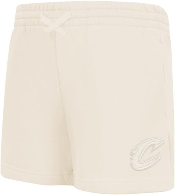 imagePro Standard Big Girls NBA Neutral Fleece Fleece ShortEggshell