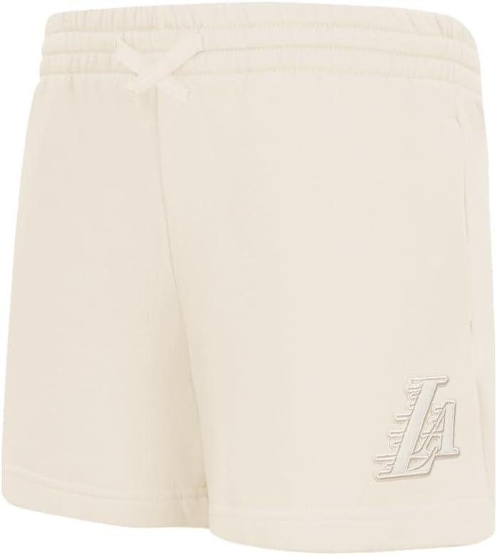 imagePro Standard Big Girls NBA Neutral Fleece Fleece ShortEggshell