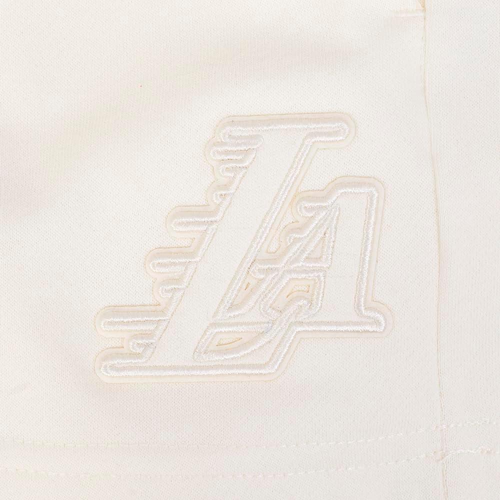 imagePro Standard Big Girls NBA Neutral Fleece Fleece ShortEggshell