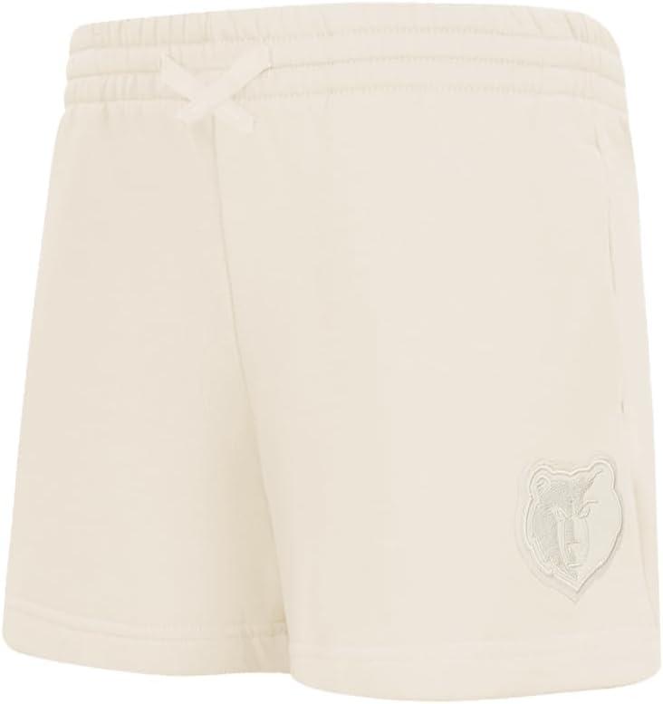 imagePro Standard Big Girls NBA Neutral Fleece Fleece ShortEggshell