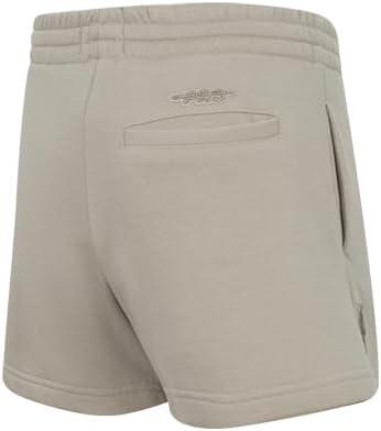 imagePro Standard Big Girls NBA Neutral Fleece Fleece ShortTaupe