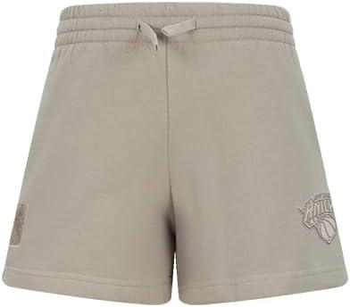 imagePro Standard Big Girls NBA Neutral Fleece Fleece ShortTaupe