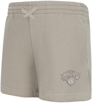 imagePro Standard Big Girls NBA Neutral Fleece Fleece ShortTaupe