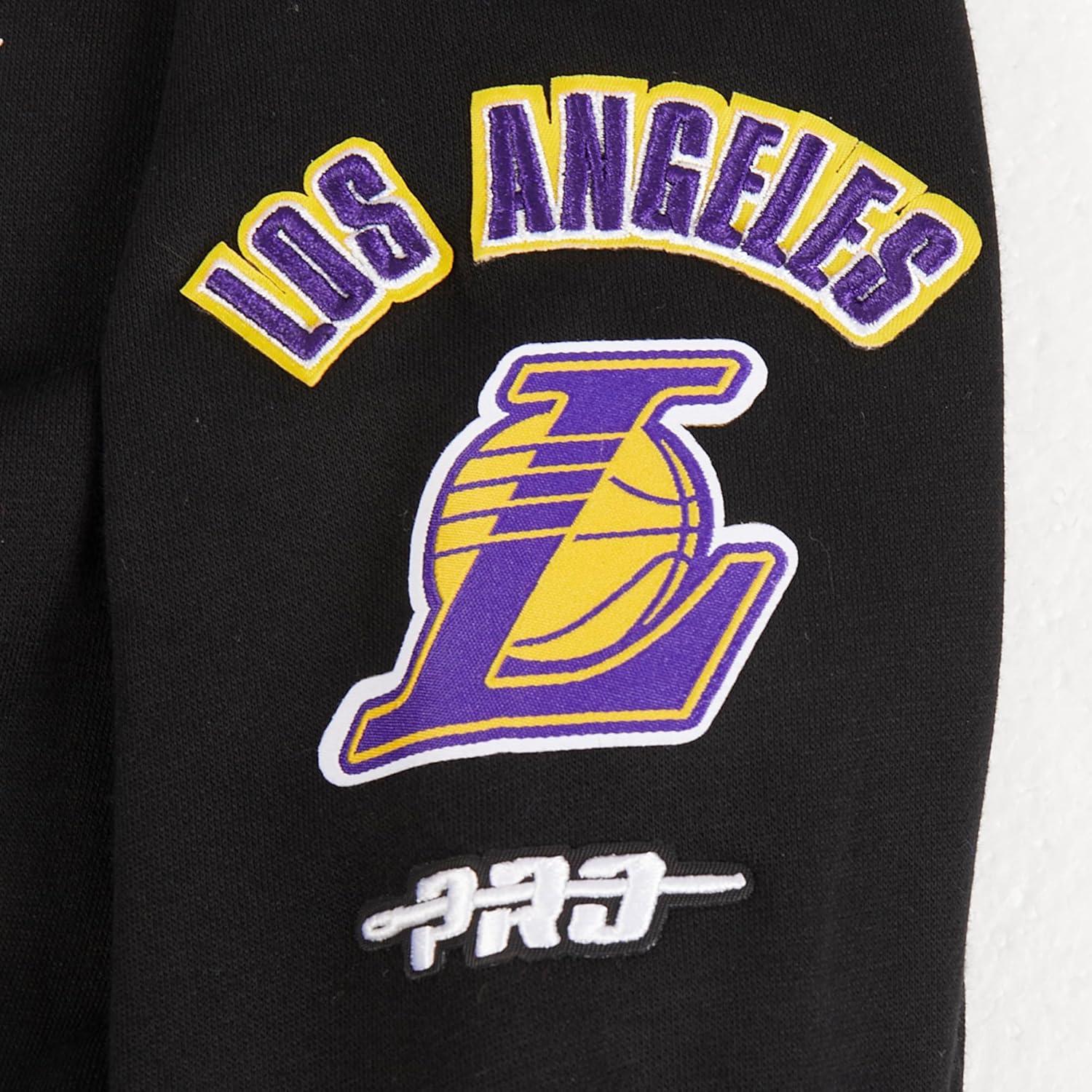 imagePro Standard Big Girls NBA Retro Classics Fleece Pull Over HoodieBlackPurple