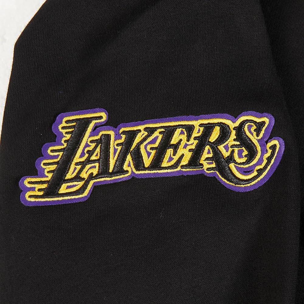 imagePro Standard Big Girls NBA Retro Classics Fleece Pull Over HoodieBlackPurple