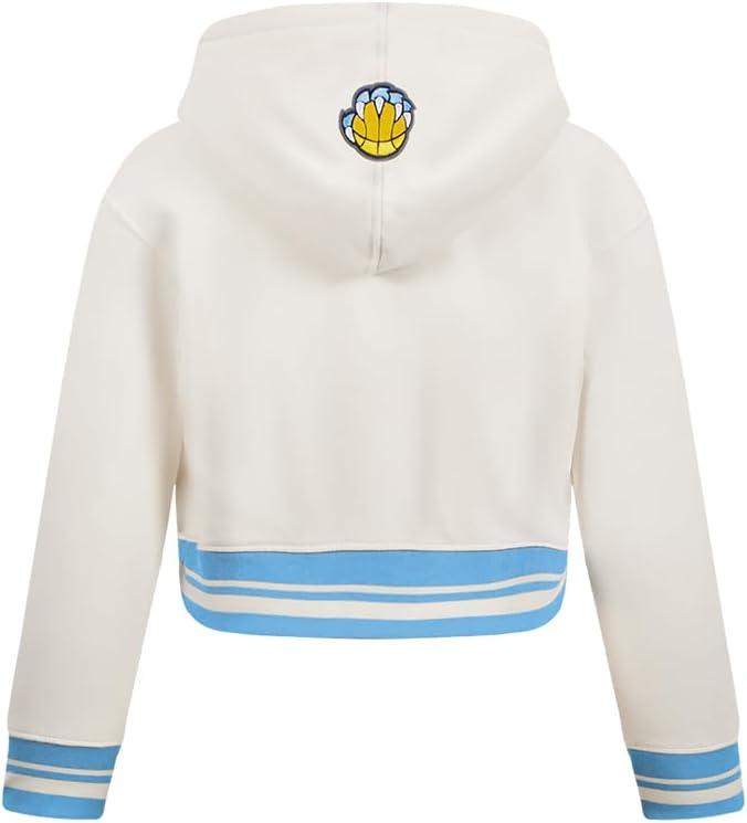 imagePro Standard Big Girls NBA Retro Classics Fleece Pull Over HoodieEggshell University Blue