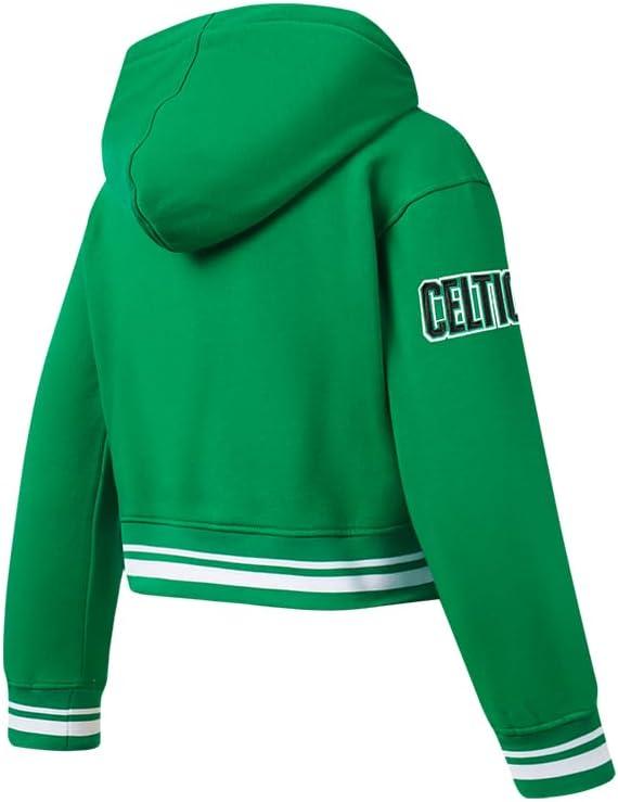 imagePro Standard Big Girls NBA Retro Classics Fleece Pull Over HoodieKelly Green