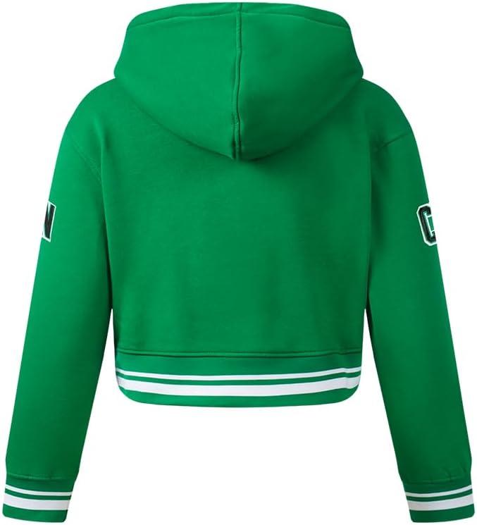 imagePro Standard Big Girls NBA Retro Classics Fleece Pull Over HoodieKelly Green