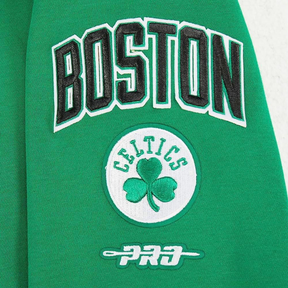 imagePro Standard Big Girls NBA Retro Classics Fleece Pull Over HoodieKelly Green