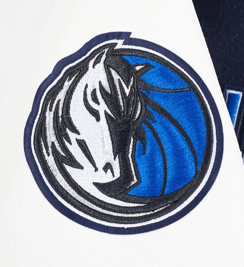 imagePro Standard Big Kids NBA Retro Classics Varsity JacketMidnight NavyWhite