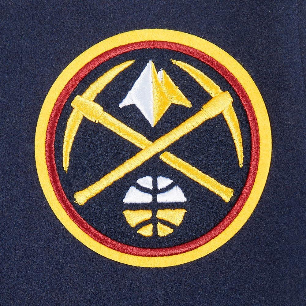 imagePro Standard Big Kids NBA Retro Classics Varsity JacketMidnight NavyWhite