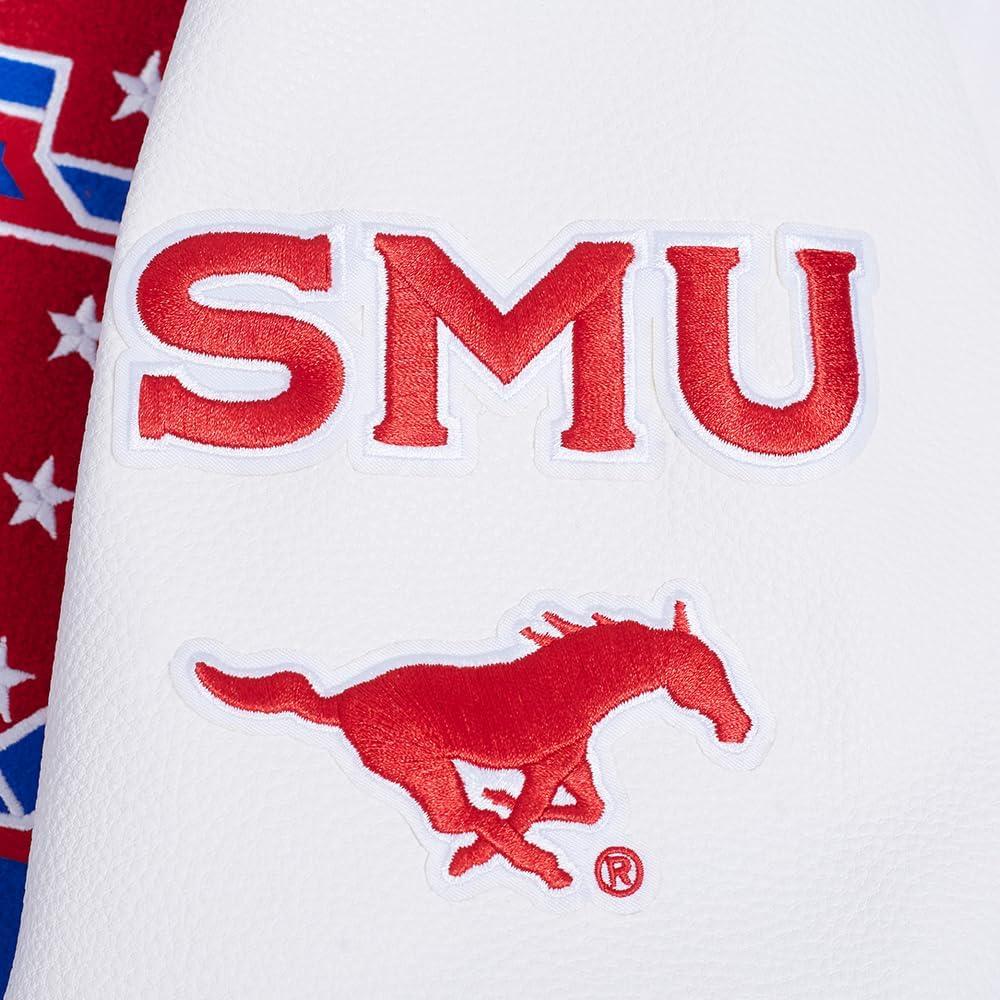 imagePro Standard Mens College Classic Chenille Varsity JacketRoyal BlueWhite