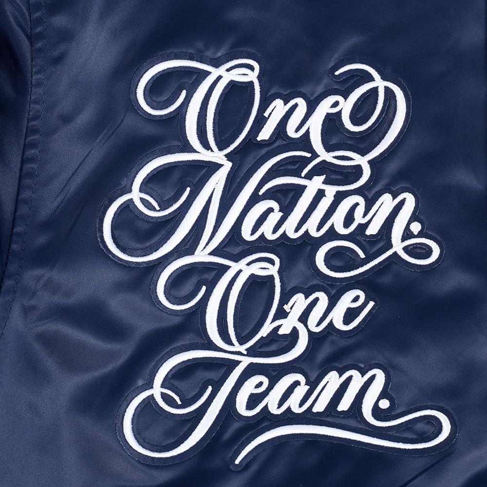 imagePro Standard Mens USSF Sublimated Satin JacketMidnight Navy