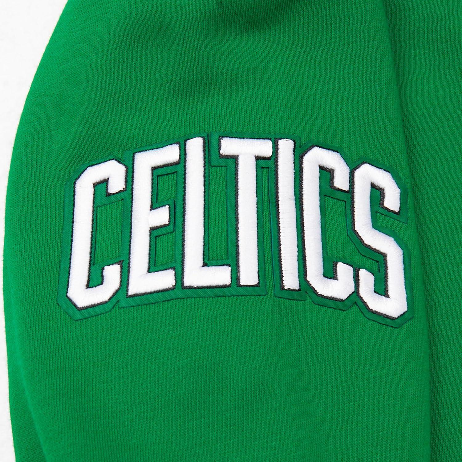 imagePro Standard NBA boys Big Boys Nba Classic Chenille Fleece Pull Over HoodieKelly Green
